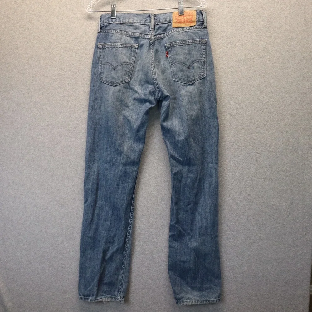 Levi's 514‎ Jeans Mens 29x32 Straight Fit 5-Pocket Cotton Denim Blue
